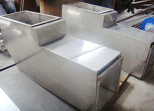 Stainless steel duct